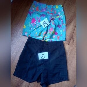 SHEIN Multicolored  and Black Women' Shorts Bundle